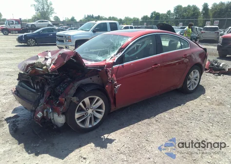 2014 Buick Regal Turbo from USA, damaged, VIN 2G4GK5EX5E9297349